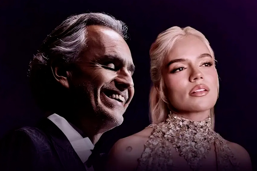 Andrea Bocelli da nueva vida a la poderosa balada “Vivo por Ella” junto a Karol G