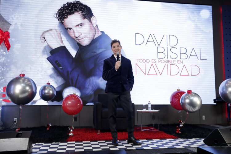 David Bisbal presenta su nuevo nuevo disco navideño con ritmos latinos, ‘Todo es posible en Navidad’